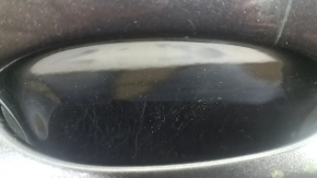 Front right door assembly Jeep Compass 17-26 keyless, PAU graphite, scratches, scratches on molding, scratches on trim