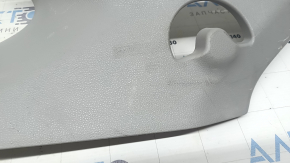 Left rear pillar trim for Toyota Highlander 20-26, gray, scratched, plastic turned white