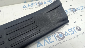 Rear left door sill trim Toyota Highlander 20-26 black, hybrid, scratches