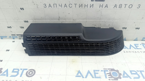 Rear right door sill insert Toyota Highlander 20-26 grille, black, hybrid, scratches