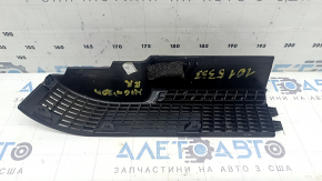 Rear right door sill insert Toyota Highlander 20-26 grille, black, hybrid, scratches