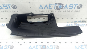 Rear right door sill trim Toyota Highlander 20-26 black, hybrid, scratches