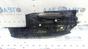 Rear right door sill trim Toyota Highlander 20-26 black, hybrid, scratches
