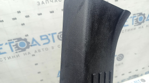 Rear right door sill trim Toyota Highlander 20-26 black, hybrid, scratches