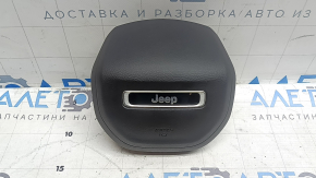 Airbag in the driver's steering wheel Jeep Compass 22-26 black, corrosion on the emblem