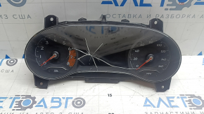 Instrument cluster Jeep Compass 22-26 large display, 52k, broken glass
