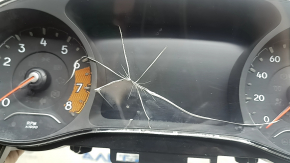 Instrument cluster Jeep Compass 22-26 large display, 52k, broken glass