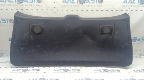 Lower trunk door trim for Toyota Highlander 20-26, black, with JBL speakers, with overlays, scuffs, dent