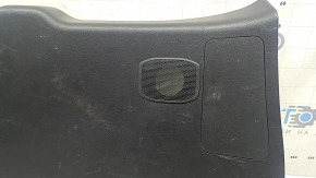 Lower trunk door trim for Toyota Highlander 20-26, black, with JBL speakers, with overlays, scuffs, dent