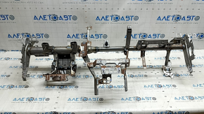 The under-torpedo pipe, reinforced, Jeep Compass 22-24, is rusty