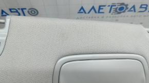 Right visor for Jeep Compass 17-26 with backlight, gray, without hook, dry-cleanable