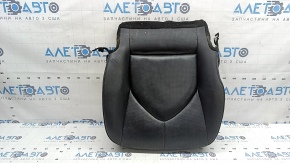 Toyota Highlander 20-21 passenger seat cushion upholstery, black leather, perforated, ventilated, heated, Limited, dry-cleanable