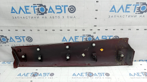 Toyota Highlander 20-26 lower rear right outer door trim, scratches, broken fastening, broken fastening
