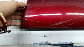 Toyota Highlander 20-26 lower rear right outer door trim, scratches, broken fastening, broken fastening