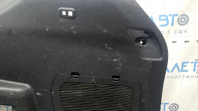 Right arch trim Toyota Highlander 21-26 black, hybrid, with cup holders, without plug, scratches
