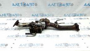 Rear exhaust pipe for Honda Accord 18-22 2.0 hybrid with heating, rusty, with flange