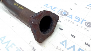 Rear exhaust pipe for Honda Accord 18-22 2.0 hybrid with heating, rusty, with flange