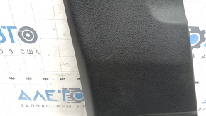 Lower left center pillar trim Toyota Highlander 20-26 black, scratches
