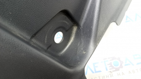 Lower left center pillar trim Toyota Highlander 20-26 black, scratches