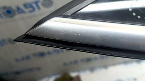 Rear right window blind glass Audi A3 22-26 scratches on molding, scratch on glass