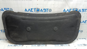 The hood insulation of the Jeep Compass 17-22 is crushed and torn