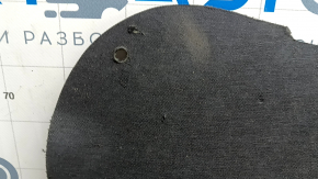The hood insulation of the Jeep Compass 17-22 is crushed and torn