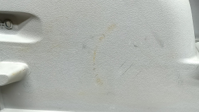 Lower right arch trim for Jeep Compass 22-23, gray, with a pocket, scratches, abrasions, needs cleaning