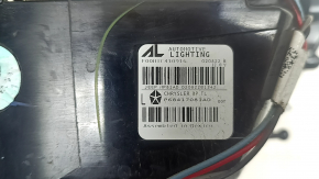 Left outer fender light Jeep Compass 19-26 halogen, scratches, abrasions