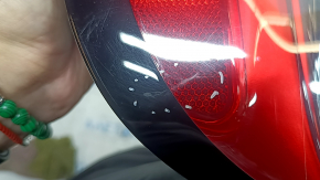 Left outer fender light Jeep Compass 19-26 halogen, scratches, abrasions