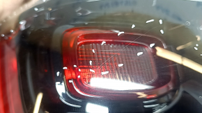 Left outer fender light Jeep Compass 19-26 halogen, scratches, abrasions