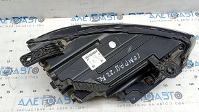 Left front headlight assembly Jeep Compass 22-26 halogen + LED with mount, scratch