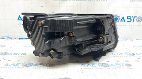 Left front headlight assembly Jeep Compass 22-26 halogen + LED with mount, scratch
