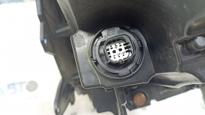 Left front headlight assembly Jeep Compass 22-26 halogen + LED with mount, scratch