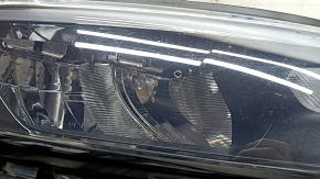 Right front headlight assembly Jeep Compass 22-26 halogen + LED with mount, chip, sand