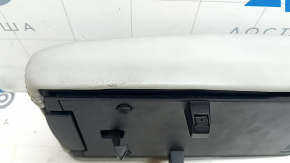 Armrest Jeep Compass 22-26 gray leather, brown stitching, scratches, worn