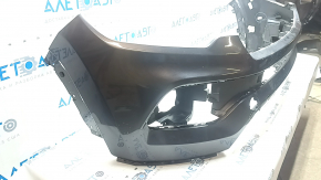 Bare front bumper, upper part, Jeep Compass 22-26, without parking sensors, halogen fog lights, graphite, scratches, dents, chips, sand, abrasions