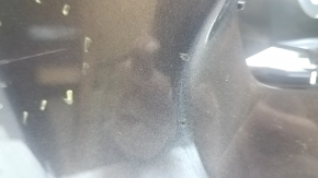 Bare front bumper, upper part, Jeep Compass 22-26, without parking sensors, halogen fog lights, graphite, scratches, dents, chips, sand, abrasions