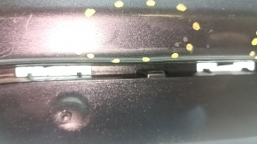 Bare front bumper, upper part, Jeep Compass 22-26, without parking sensors, halogen fog lights, graphite, scratches, dents, chips, sand, abrasions