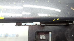 Bare front bumper, upper part, Jeep Compass 22-26, without parking sensors, halogen fog lights, graphite, scratches, dents, chips, sand, abrasions