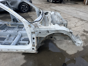 Front right quarter panel of Honda Accord 18-22 hybrid on the body, white