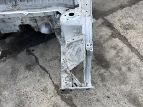 Front left quarter panel of Honda Accord 18-22 hybrid on the body, white