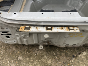Rear panel of Honda Accord 18-22 hybrid on the body, white, corrosion