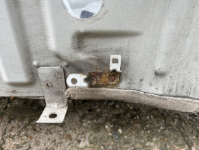 Rear panel of Honda Accord 18-22 hybrid on the body, white, corrosion