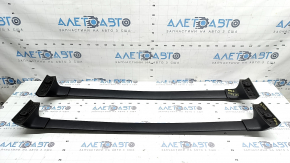2 x cross rails for Toyota Highlander 20-26, black, paint peeling off