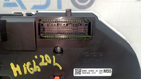 Instrument cluster Toyota Highlander 21-22, 7" display for 8 seats, hybrid, 87k, scratches