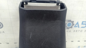 Rear center console trim Toyota Highlander 20-26 black, upper part, scratches