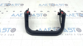 Rear center console trim for Toyota Highlander 20-26, black, lower part, scratches, dry cleanable