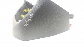 Rear center console trim for Toyota Highlander 20-26, black, lower part, scratches, dry cleanable