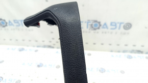 Rear center console trim for Toyota Highlander 20-26, black, lower part, scratches, dry cleanable