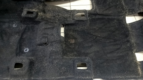 Toyota Highlander 21-26 black floor covering for 8 seats, hybrid, for cleaning
